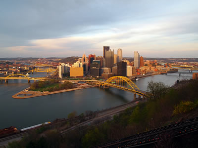 Pittsburgh, PA skyline